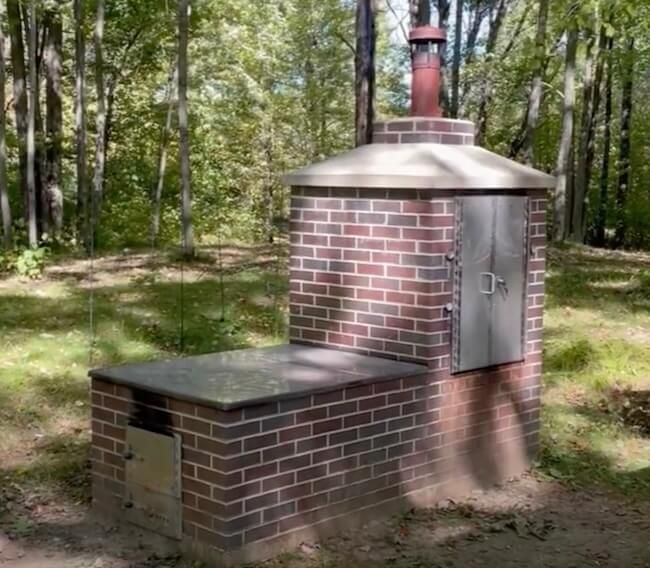 Brick Smoker