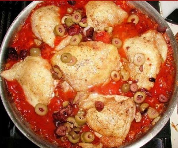 Chicken-oysters-in-tomato-sauce