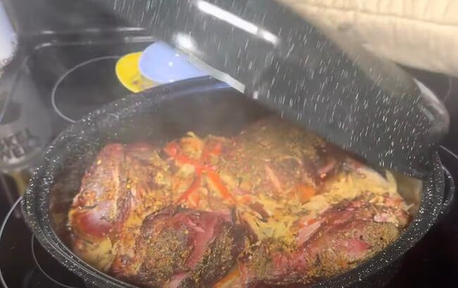 Cover While Reheating