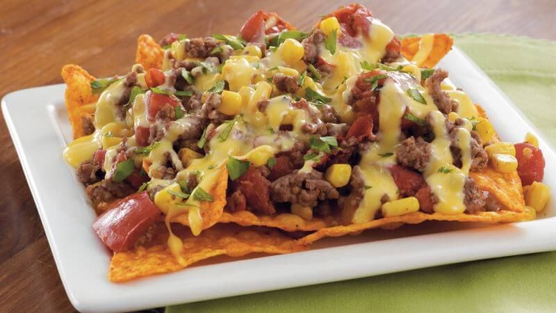 Easy Beef Nachos from Betty Crocker