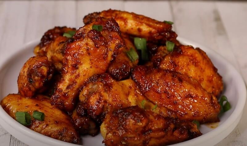 Honey And Orange Chicken Wings