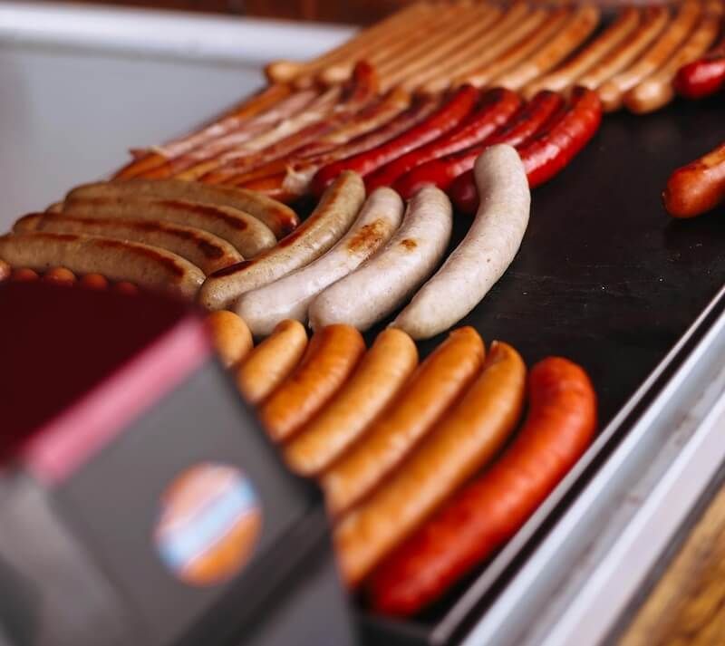 Hot Dogs Outside for a Long Time