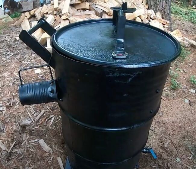 Make Drum into a Smoker