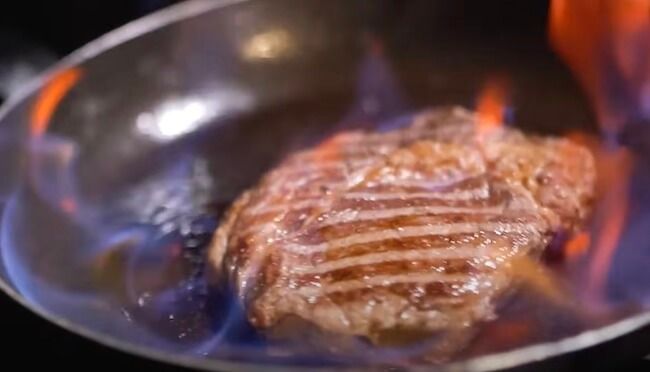 Reheating Steak In The Oven, And Searing It In The Skillet