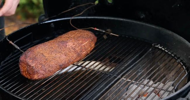 Smoke-roasting meat