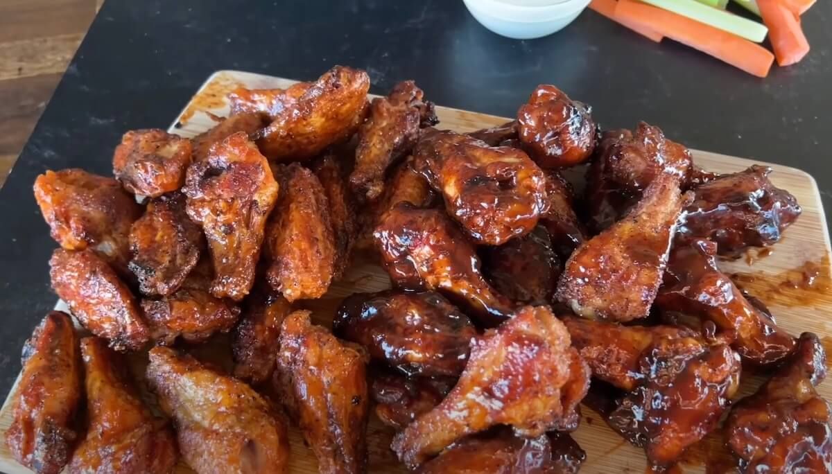 crispy smoked chicken wings
