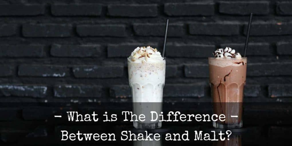 difference between shake and malt