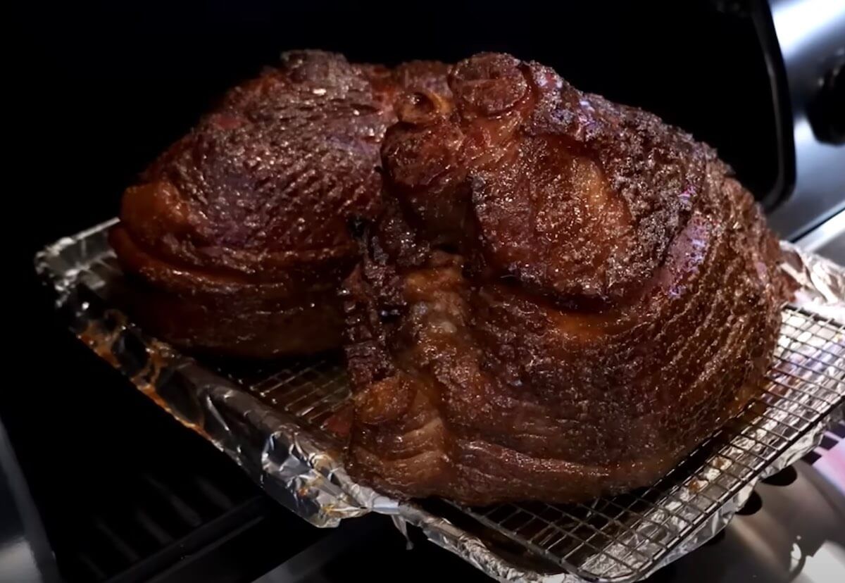 double smoked ham