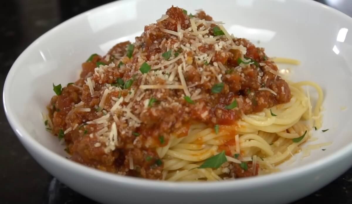 easy crossfit-approved spaghetti