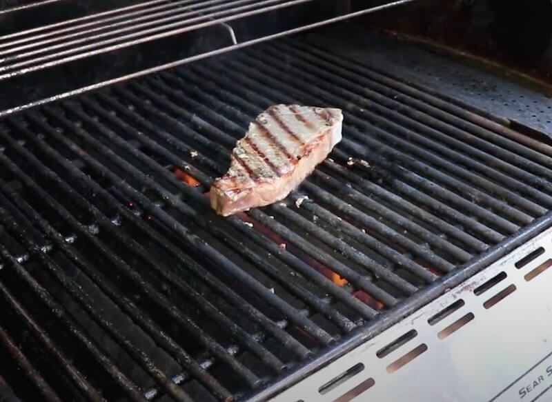grill frozen steak