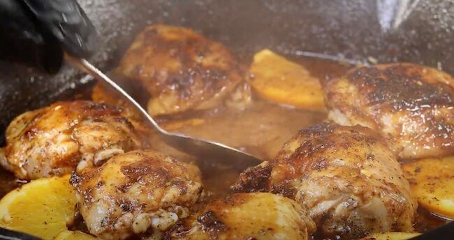 honey orange chicken