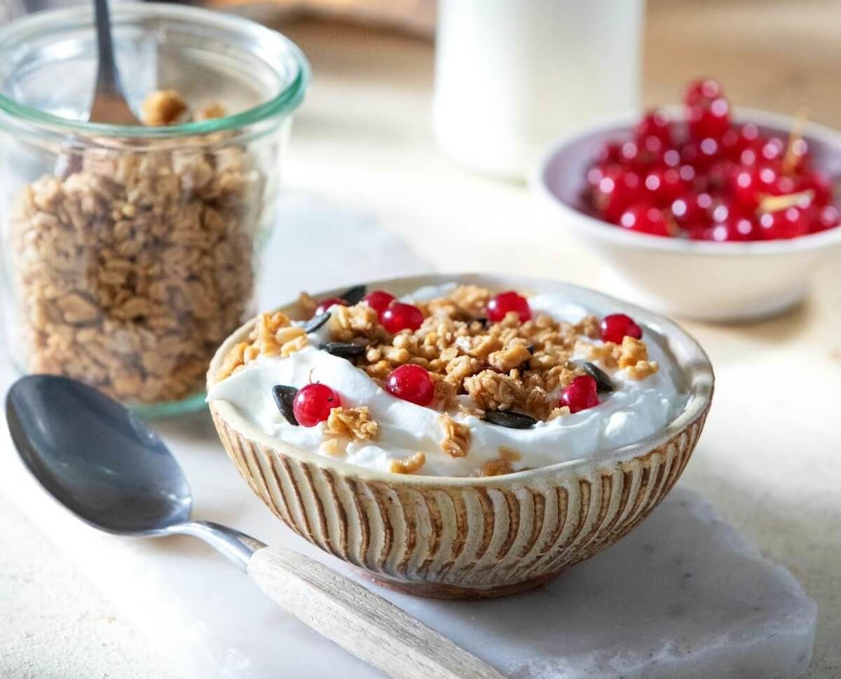 how long can yogurt sit out?