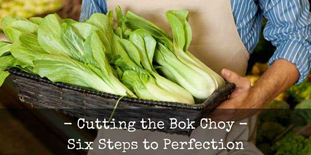 how to cut bok choy