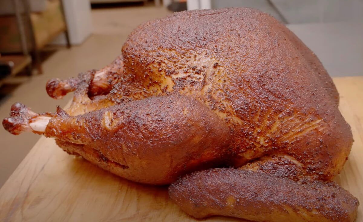 how to reheat smoked turkey
