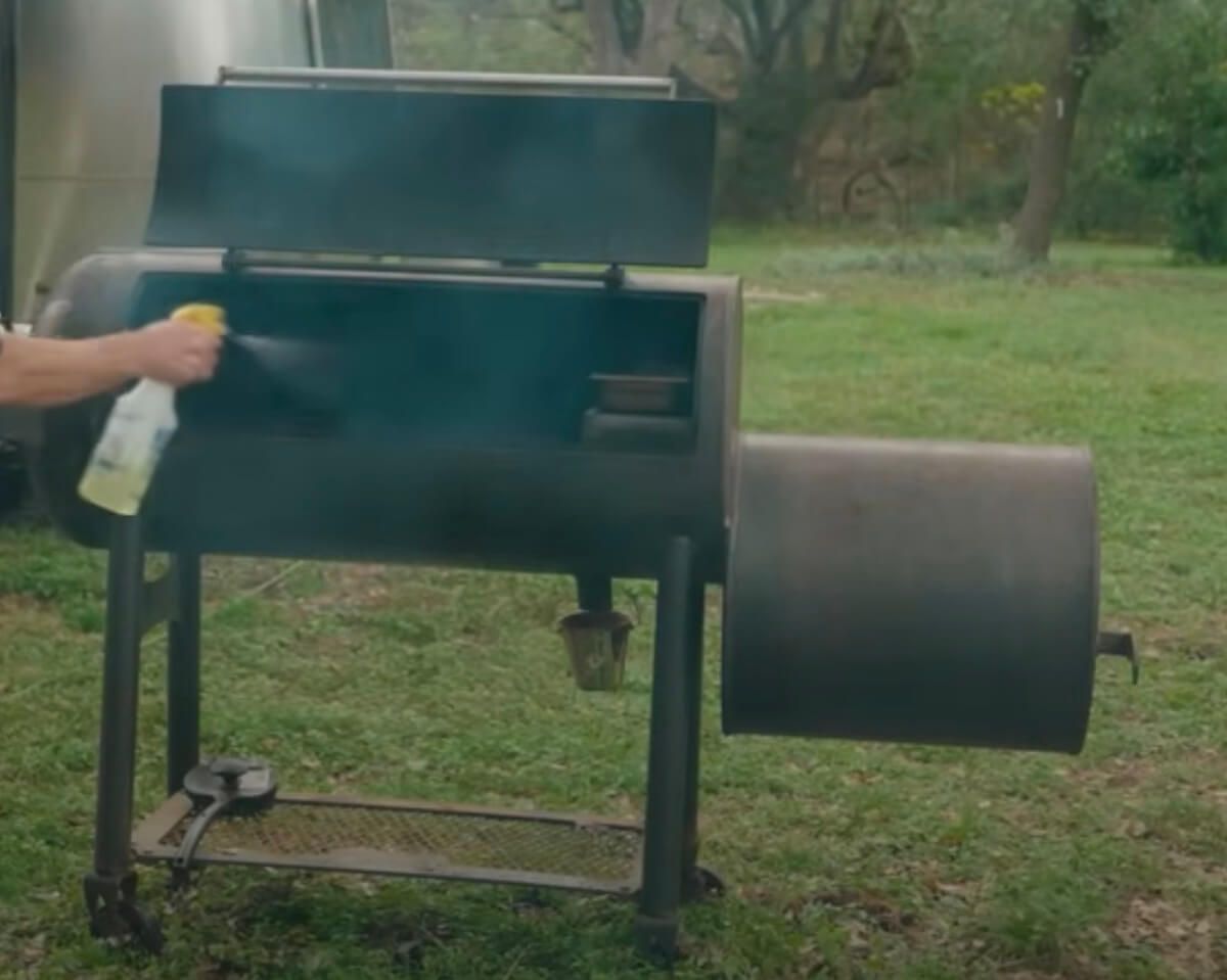 how to season smoker?