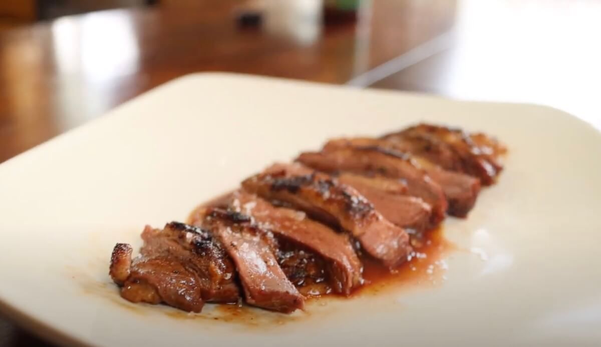 how to smoke duck breast in electric smoker?