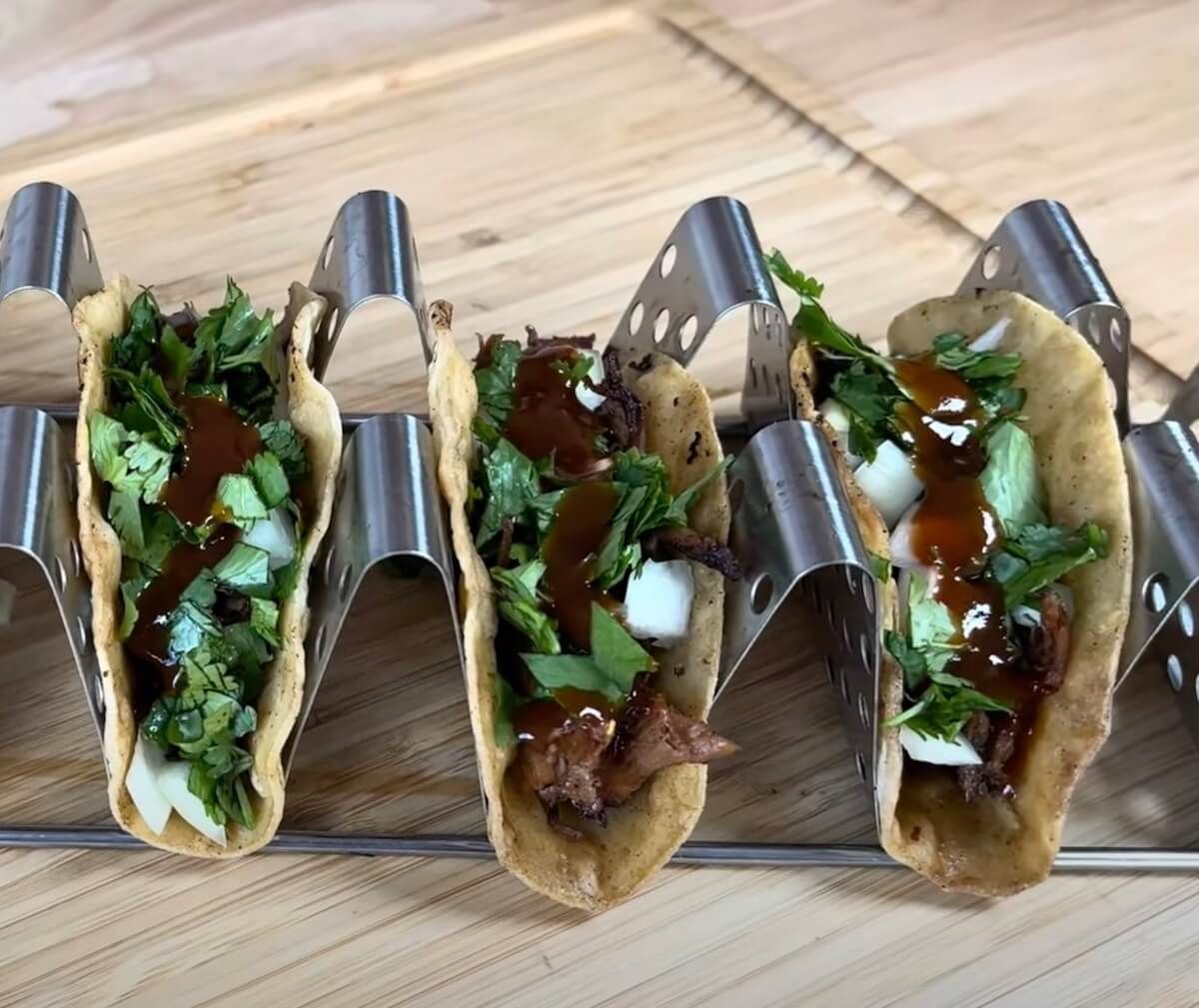 leftover barbecue pulled pork tacos