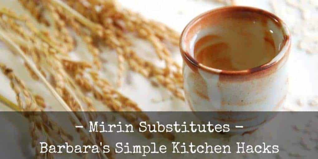 mirin substitutes