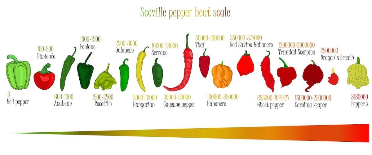 scoville pepper heat scale