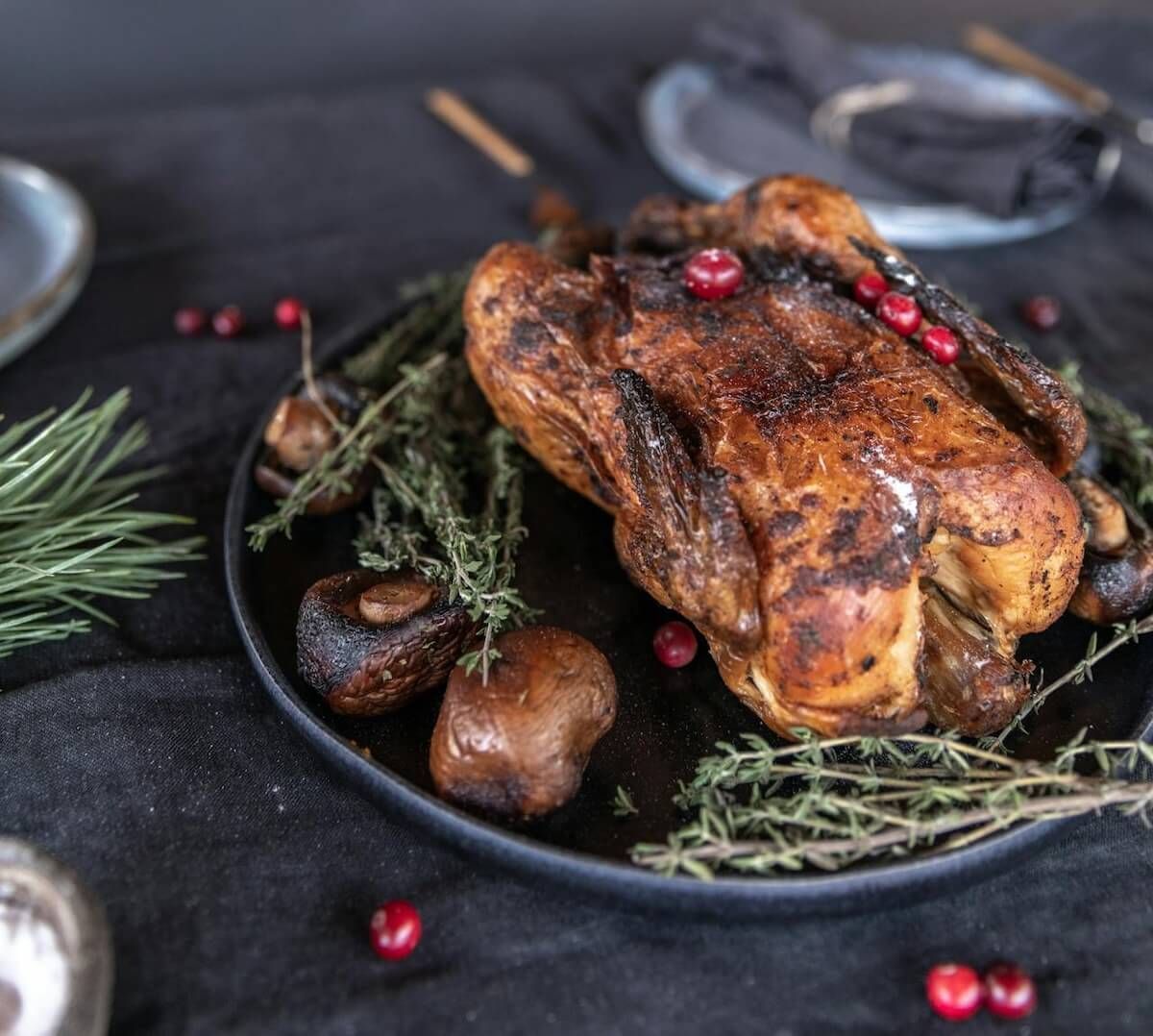 smoked spatchcock turkey