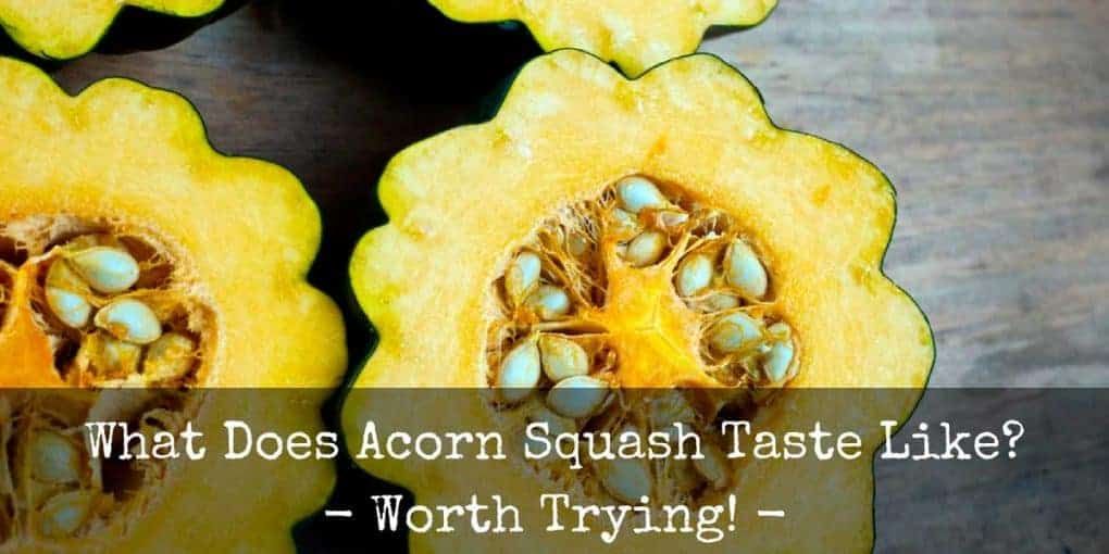 what does acorn squash taste like
