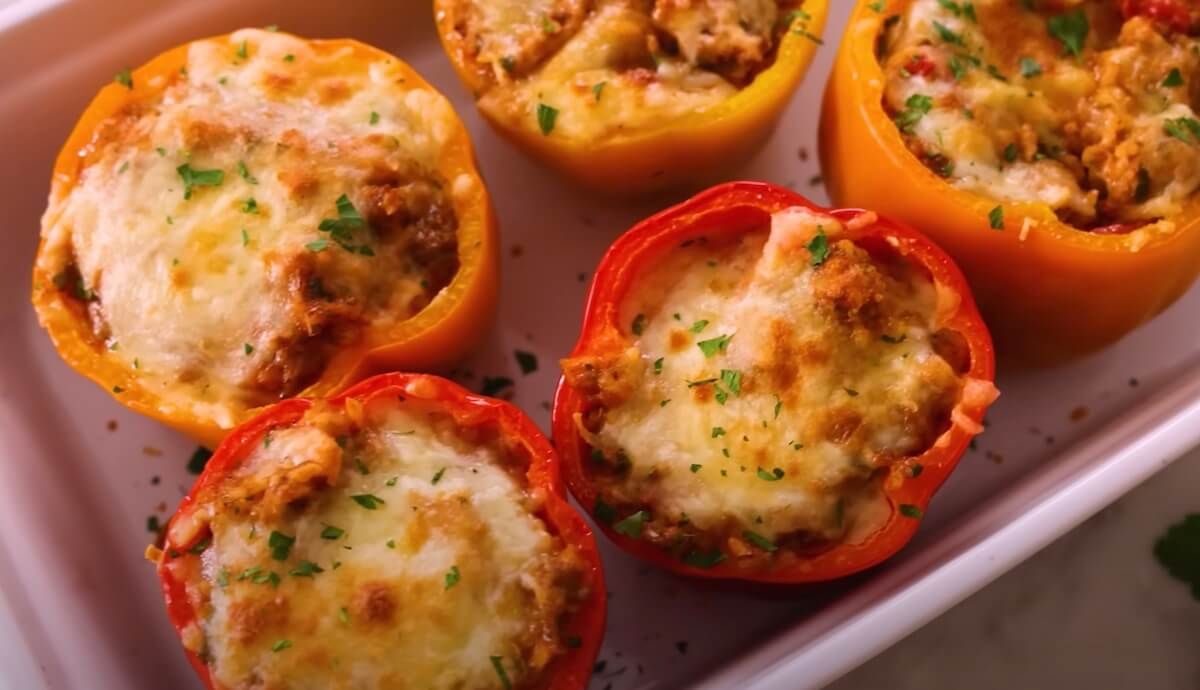 what to serve with stuffed peppers?